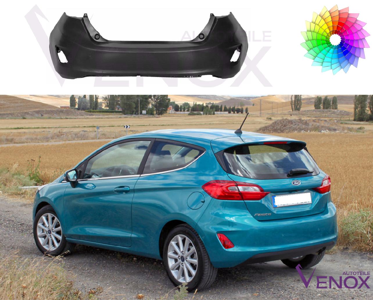 Zadný nárazník Ford Fiesta Mk 8 od 2016 ľubovoľná farba – Obrázok 2