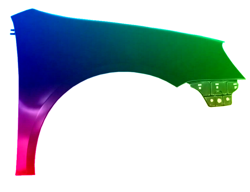 Pravé krídlo VW GOLF V 03-10 LA3W – Obrázok 2