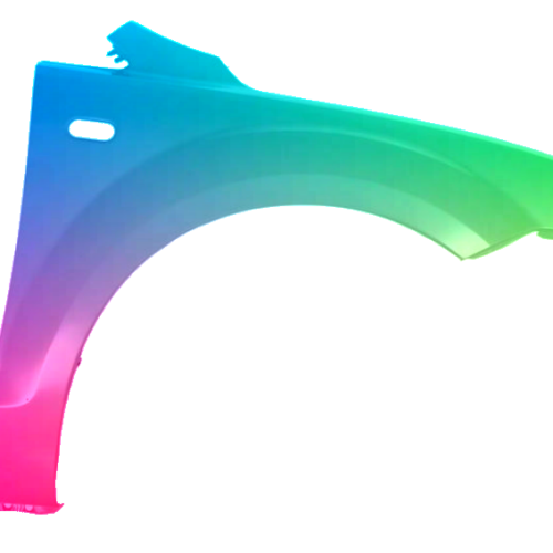 Ľavé krídlo Ford Focus MK2 2004-2008 Polar Silber Met.