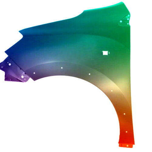 Ľavý blatník Dacia Dokker od 2012- ľubovoľná farba