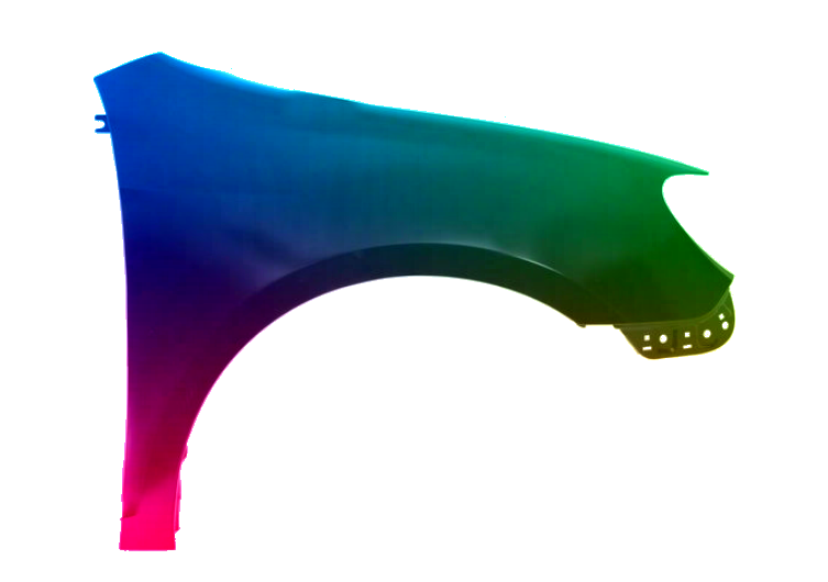 Pravé krídlo VW GOLF VI 2008-2016 LY3D – Obrázok 2
