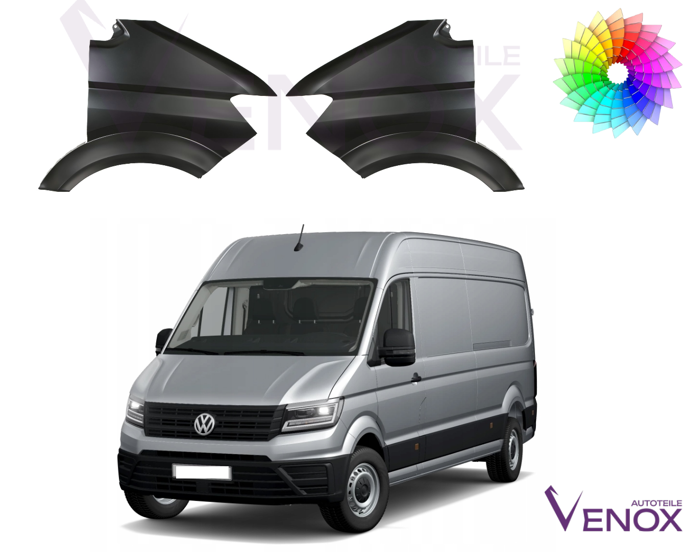 Ľavé krídlo VW Crafter od 2017 ľubovoľná farba – Obrázok 2