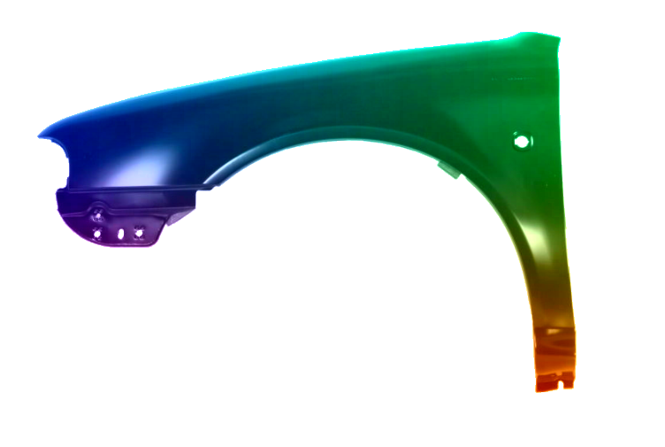 Ľavé krídlo Škoda Octavia 1U 1997-2010 9102 LF7T – Obrázok 2