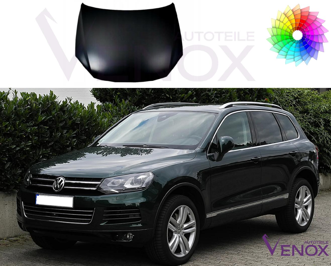 Kapota Vw Touareg 7P 2010-2014 ľubovoľná farba – Obrázok 2