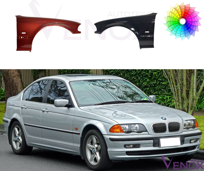 BMW E46 pravý blatník 1998-2001 ľubovoľná farba – Obrázok 2