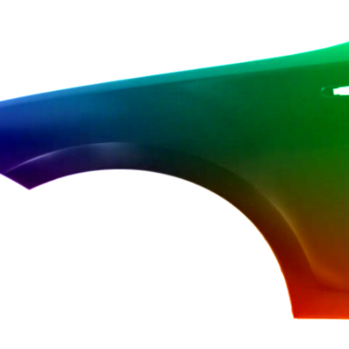 Ľavé krídlo BMW E81 E82 E87 E88 04-13 354 Titansilber