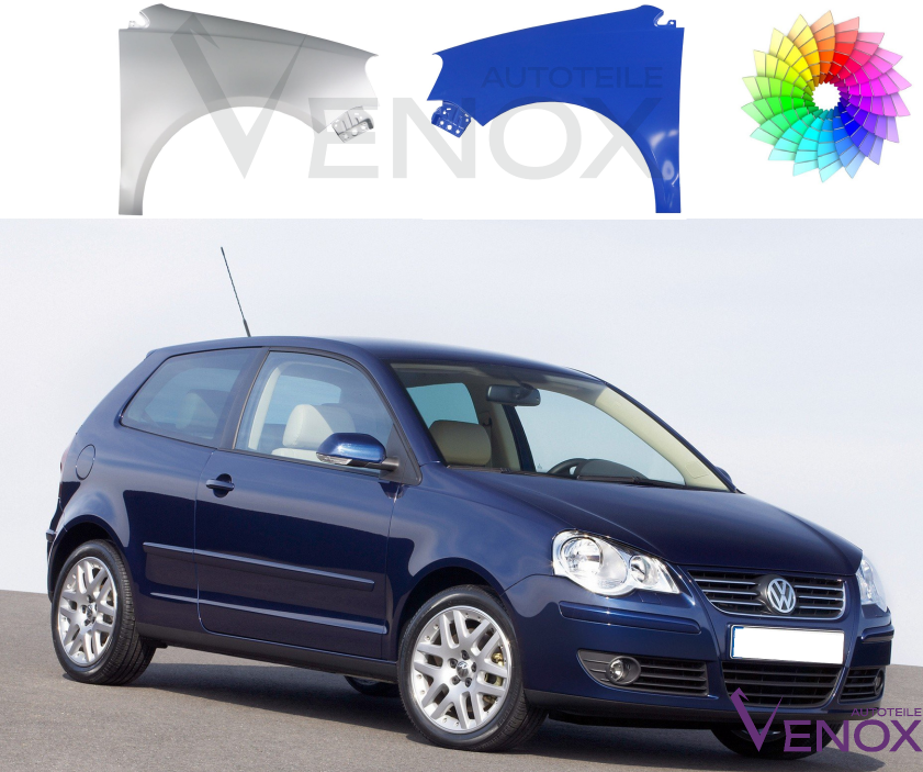 Ľavé krídlo VW POLO 9N 2001-2005 Každá farba – Obrázok 4