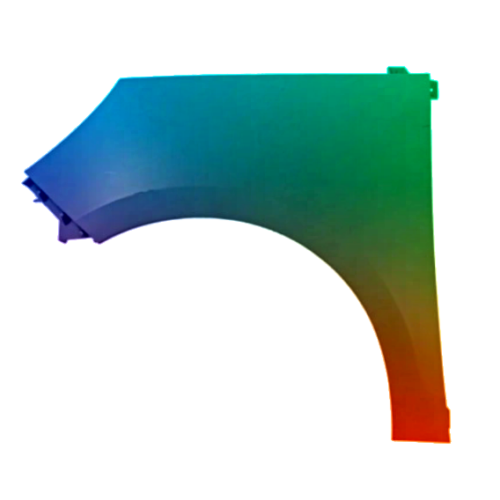 Ľavé krídlo Renault Scenic III 2012-2016 ľubovoľná farba