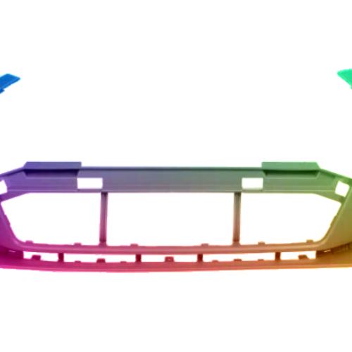 Predný nárazník Audi A3 8V 16-20 SR PDC ľubovoľná farba
