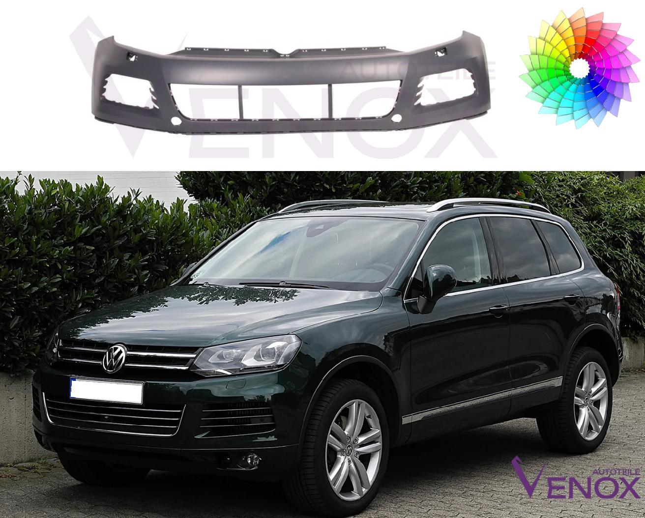 Predný nárazník VW Touareg 7P 10-14 ľubovoľná farba – Obrázok 2