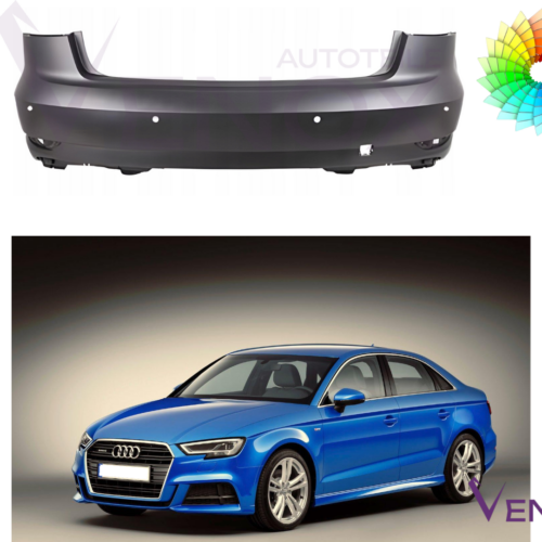 Zadný nárazník Audi A3 8V Sedan 16-18 PDC ľubovoľná farba