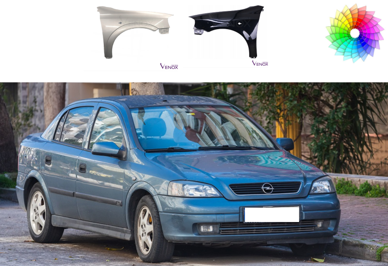 Opel Astra G pravý blatník 1999-2005 ľubovoľná farba – Obrázok 4