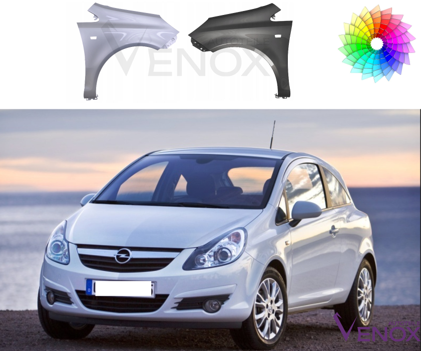 Opel Corsa D 06-15 Pravý blatník ľubovoľnej farby – Obrázok 2