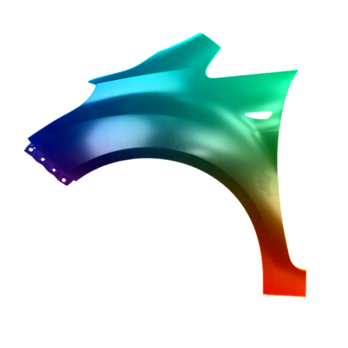 Ľavý blatník Hyundai IX30 od roku 2010 s otvorom ľubovoľnej farby