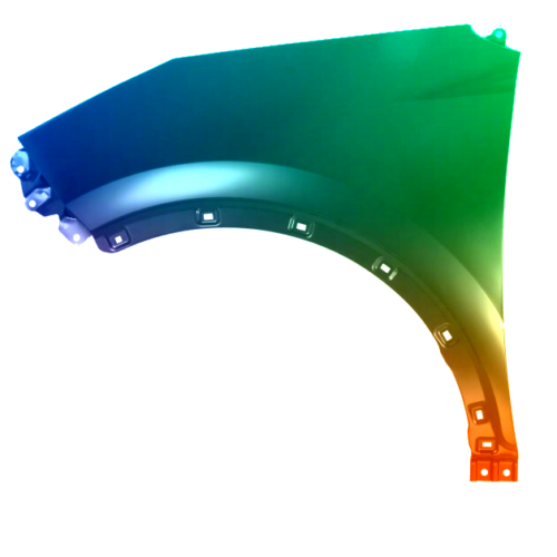 Ľavé krídlo Kia Sportage (QL) 2015-2021 ľubovoľná farba