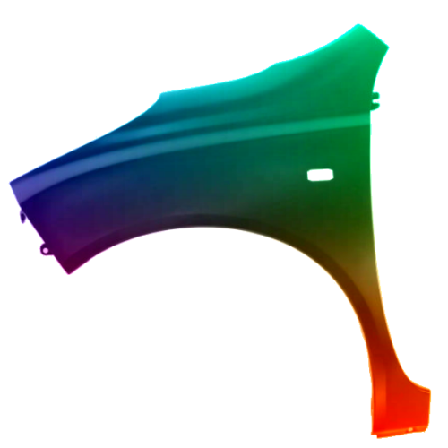 Ľavé krídlo Nissan Micra (K12) 2003-2010 Každá farba